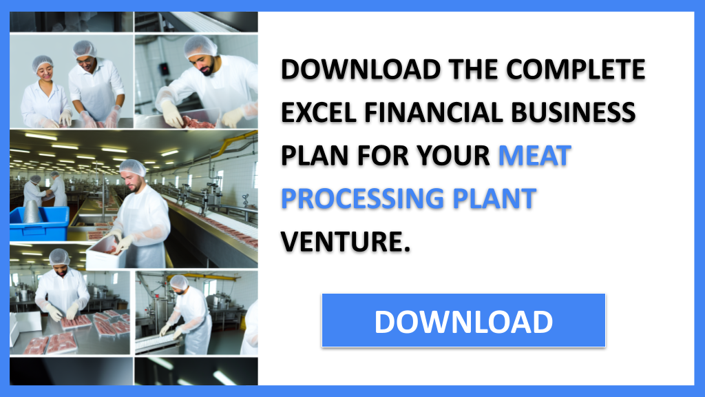 Meat Processing Plant Financial Plan FOR MEAT PROCESSING PLANT-5