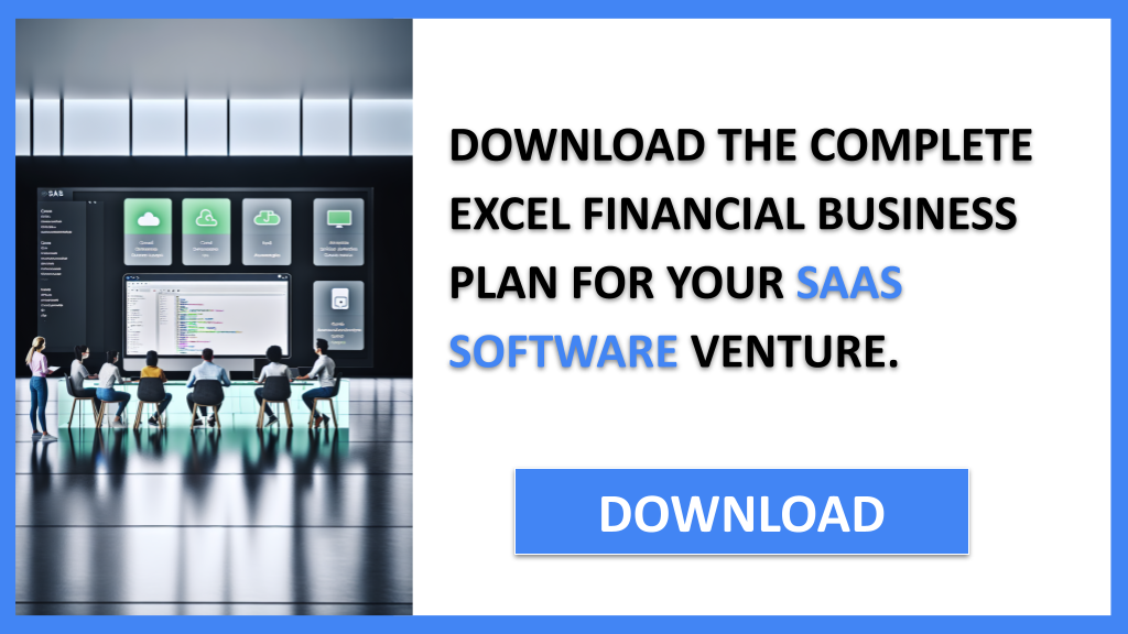 Saas Software Financial Plan FOR SAAS SOFTWARE-5