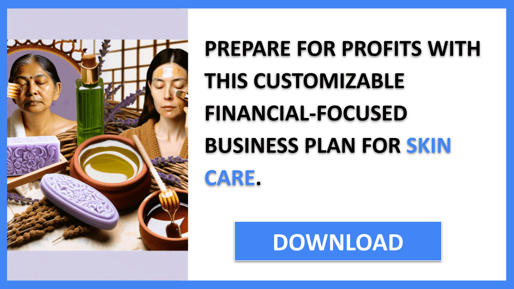 Skin Care Financial Plan FOR SKIN CARE-6
