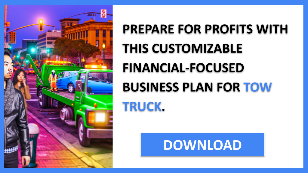 Tow Truck Financial Plan FOR TOW TRUCK-6