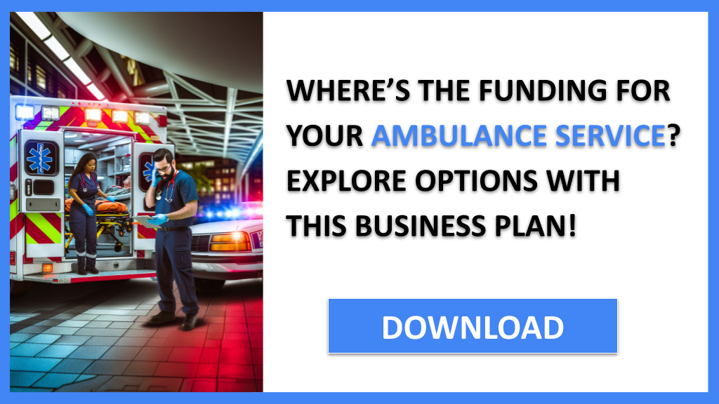 Ambulance Service Funding Options FOR AMBULANCE SERVICE-4
