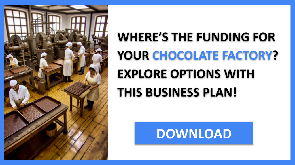 Chocolate Factory Funding Options FOR CHOCOLATE FACTORY-4