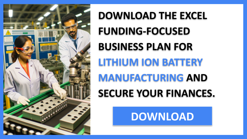 Lithium Ion Battery Manufacturing Funding Options FOR LITHIUM ION BATTERY MANUFACTURING-5