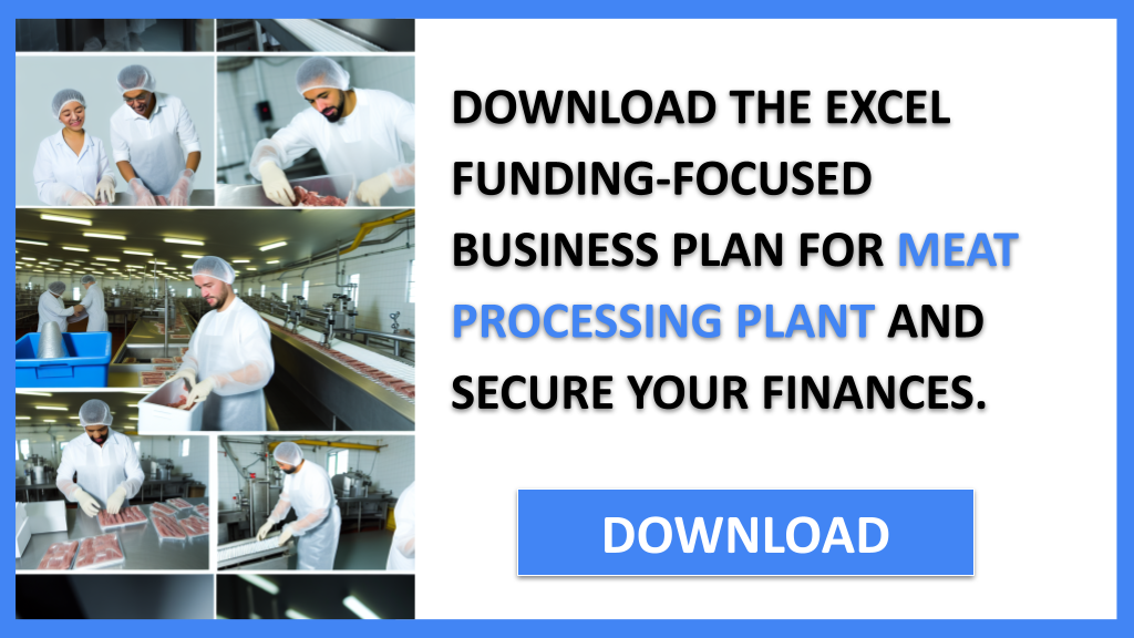 Meat Processing Plant Funding Options FOR MEAT PROCESSING PLANT-5