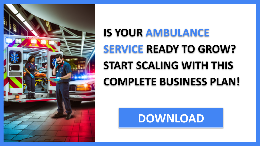 Ambulance Service Growth Strategy FOR AMBULANCE SERVICE-4