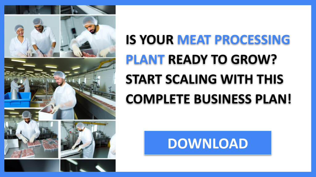 Meat Processing Plant Growth Strategy FOR MEAT PROCESSING PLANT-4
