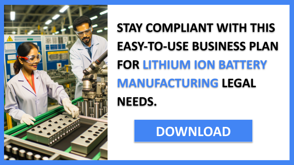 Lithium Ion Battery Manufacturing Legal Considerations FOR LITHIUM ION BATTERY MANUFACTURING-6