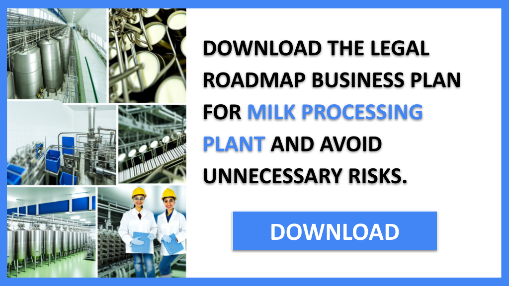 Milk Processing Plant Legal Considerations FOR MILK PROCESSING PLANT-5