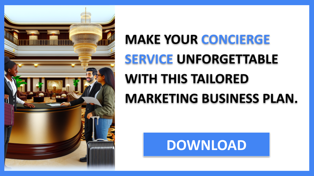 Concierge Service Marketing Plan FOR CONCIERGE SERVICE-6