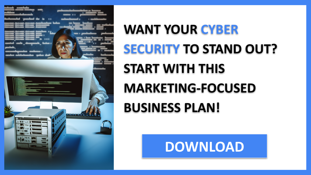 Cyber Security Marketing Plan FOR CYBER SECURITY-4