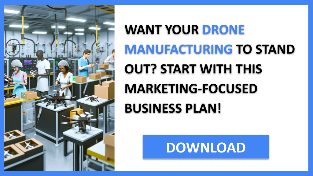 Drone Manufacturing Marketing Plan FOR DRONE MANUFACTURING-4