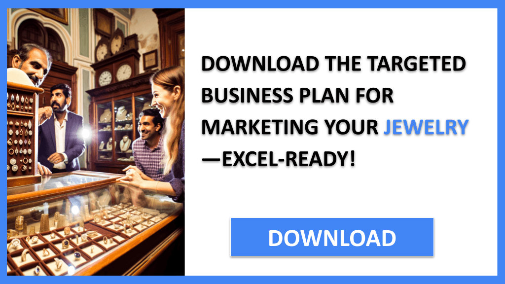 Jewelry Marketing Plan FOR JEWELRY-5