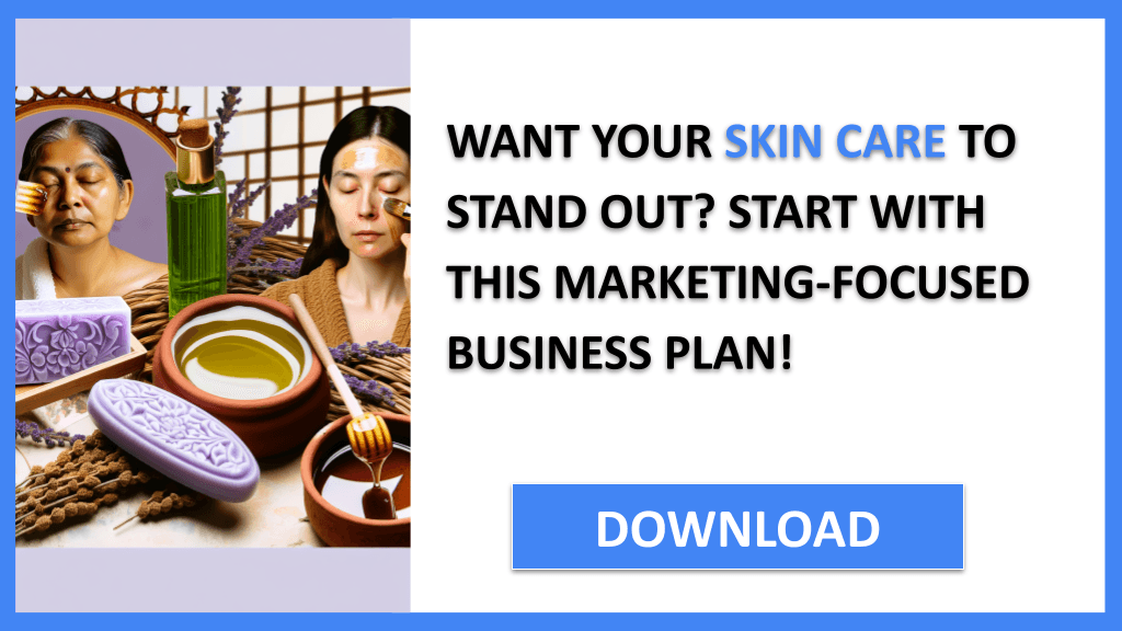 Skin Care Marketing Plan FOR SKIN CARE-4