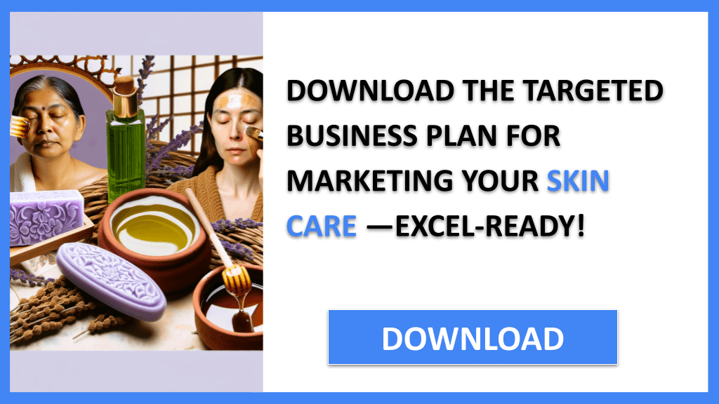 Skin Care Marketing Plan FOR SKIN CARE-5