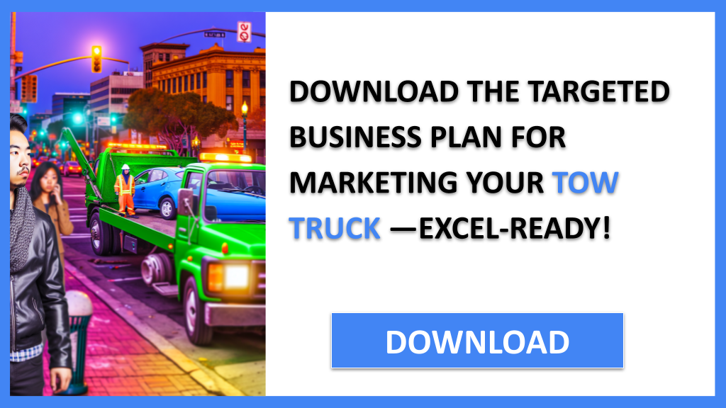 Tow Truck Marketing Plan FOR TOW TRUCK-5