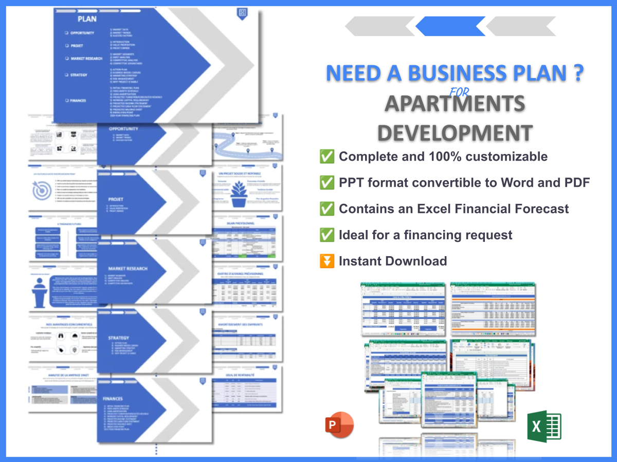 APARTMENTS DEVELOPMENT and Need a business plan for Apartments Development 2
