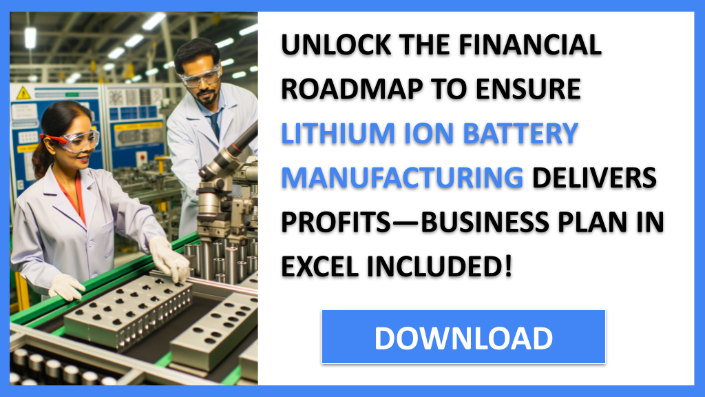 Lithium Ion Battery Manufacturing Profitability FOR LITHIUM ION BATTERY MANUFACTURING-5