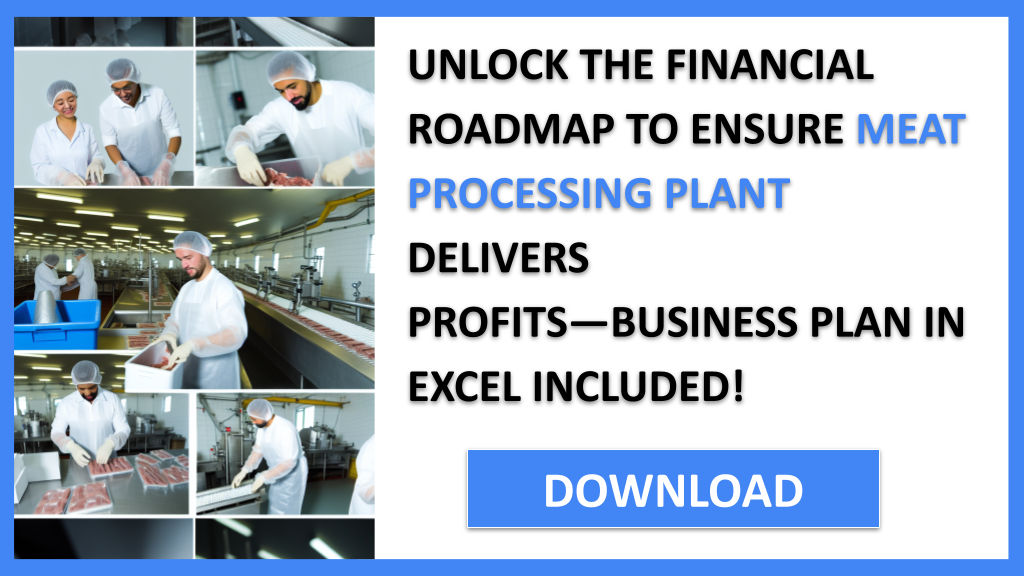 Meat Processing Plant Profitability FOR MEAT PROCESSING PLANT-5