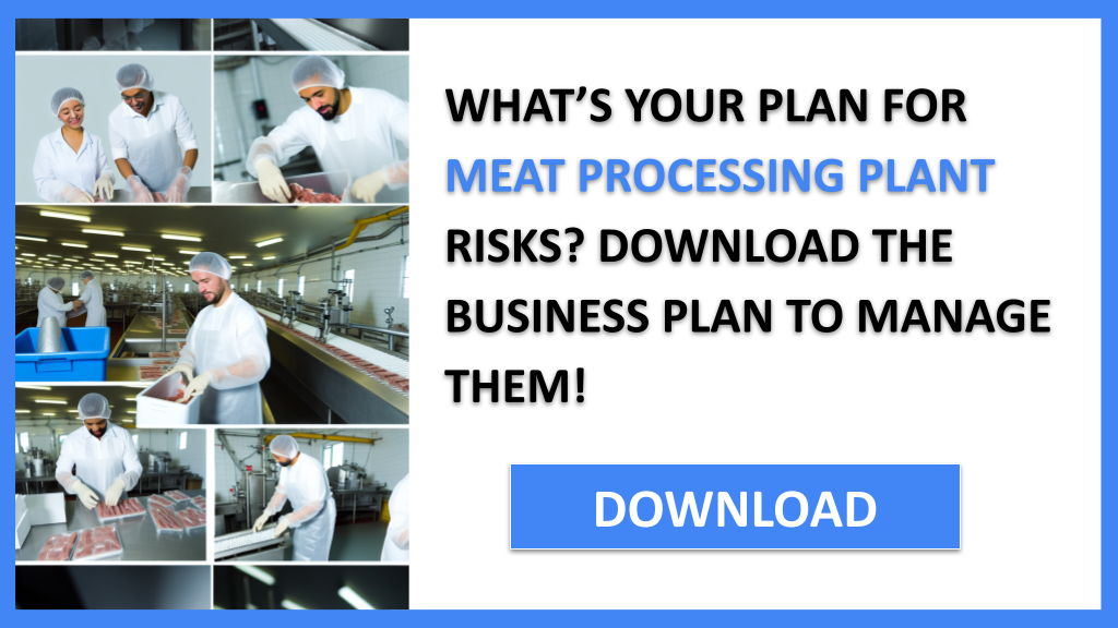 Meat Processing Plant Risk Management FOR MEAT PROCESSING PLANT-4