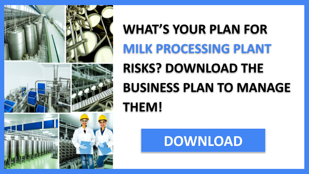 Milk Processing Plant Risk Management FOR MILK PROCESSING PLANT-4