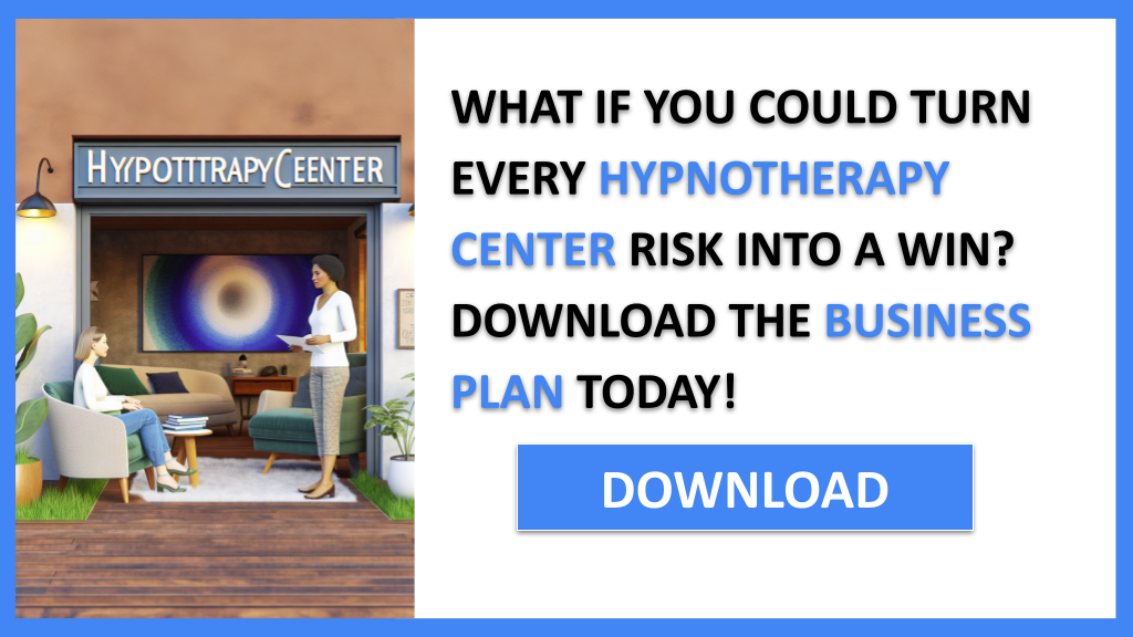 HYPNOTHERAPY CENTER and SWOT for Hypnotherapy Center 1CTA