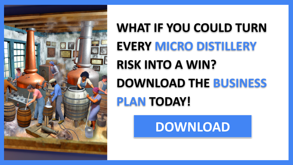 MICRO DISTILLERY and SWOT for Micro Distillery 1CTA