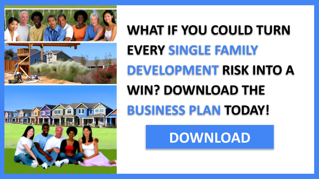 SINGLE FAMILY DEVELOPMENT and SWOT for Single Family Development 1CTA