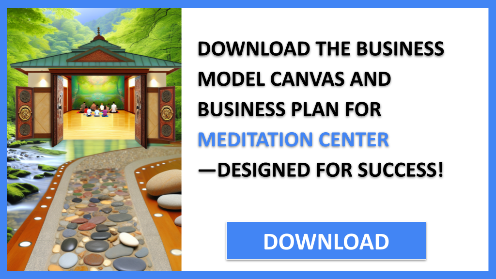 Meditation Center Business Model Canvas FOR MEDITATION CENTER-5