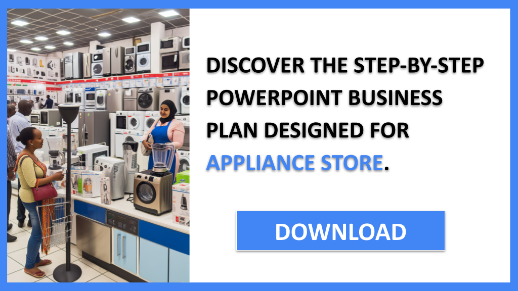 Appliance Store Business Plan FOR APPLIANCE STORE-5