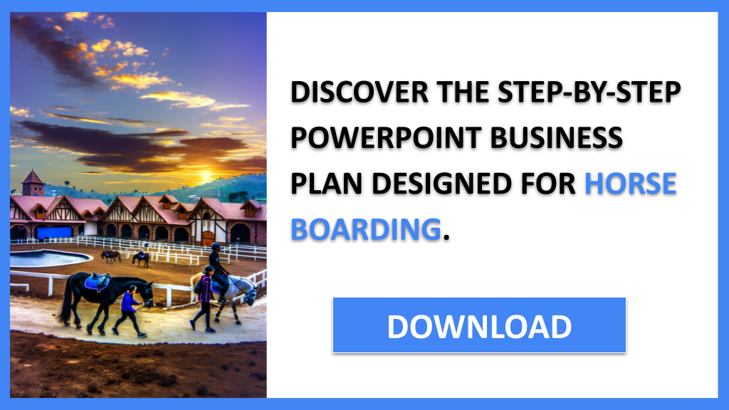 Horse Boarding Business Plan FOR HORSE BOARDING-5