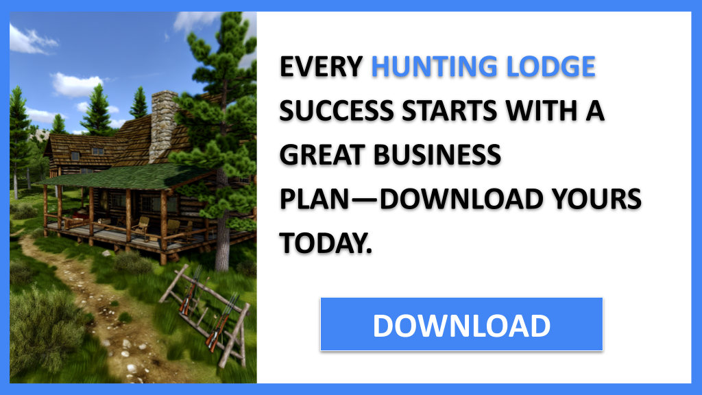 Hunting Lodge Business Plan FOR HUNTING LODGE-4