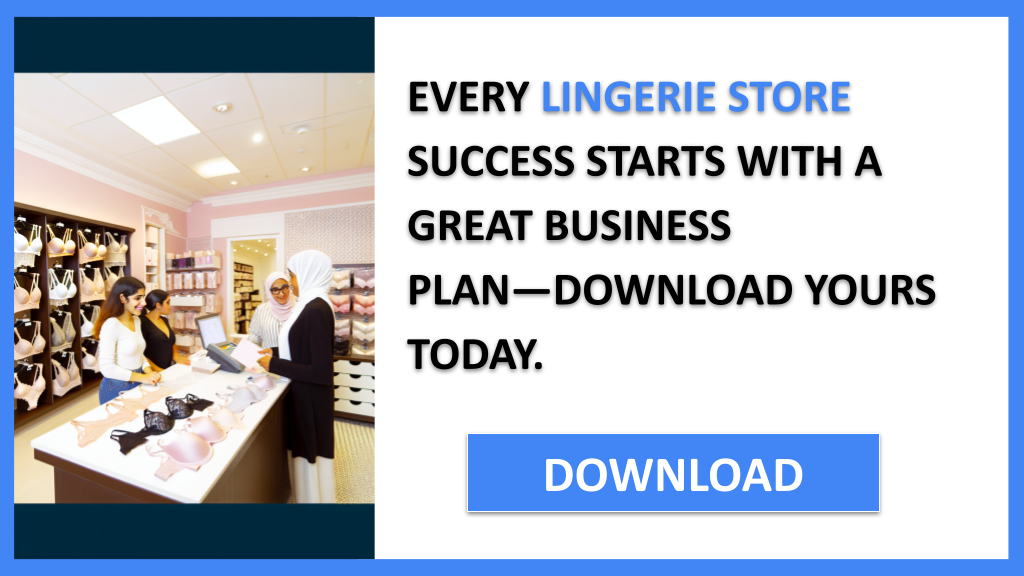 Lingerie Store Business Plan FOR LINGERIE STORE-4