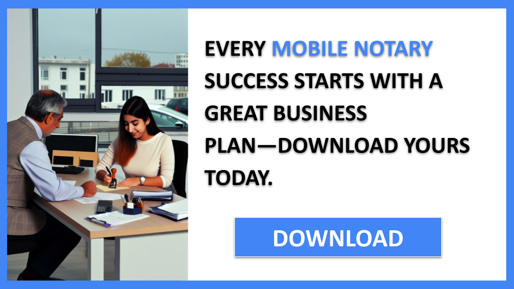 Mobile Notary Business Plan FOR MOBILE NOTARY-4