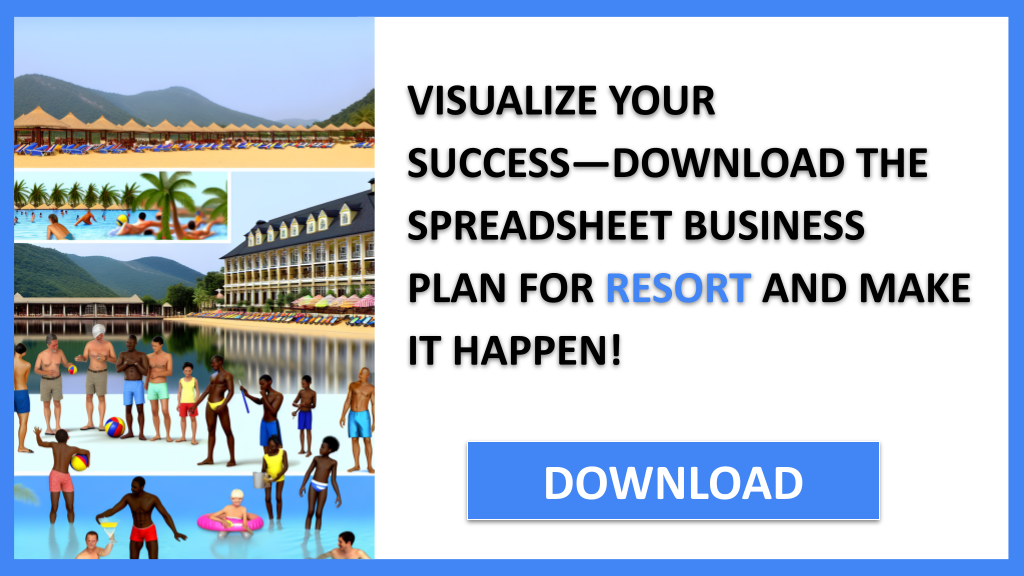 Resort Business Plan FOR RESORT-6
