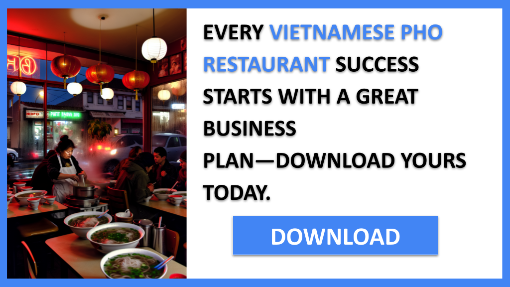 Vietnamese Pho Restaurant Business Plan FOR VIETNAMESE PHO RESTAURANT-4