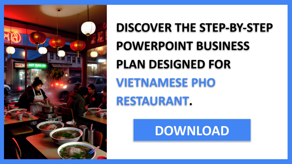 Vietnamese Pho Restaurant Business Plan FOR VIETNAMESE PHO RESTAURANT-5