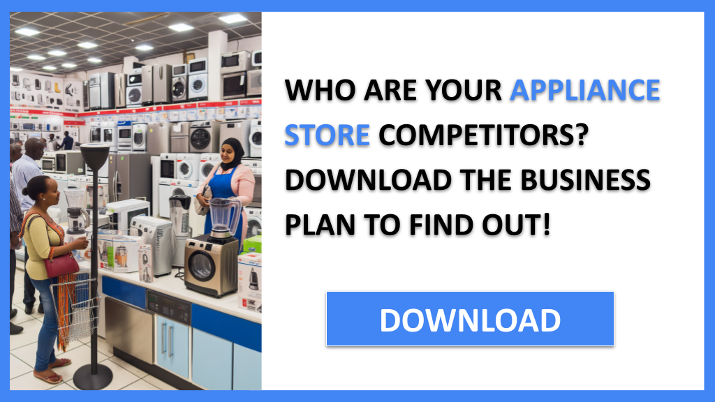 Appliance Store Competition Study FOR APPLIANCE STORE-4
