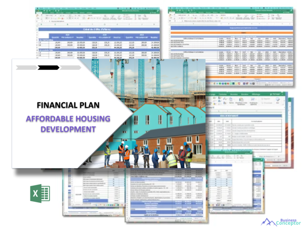 Cover Financial plan for Affordable Housing Development