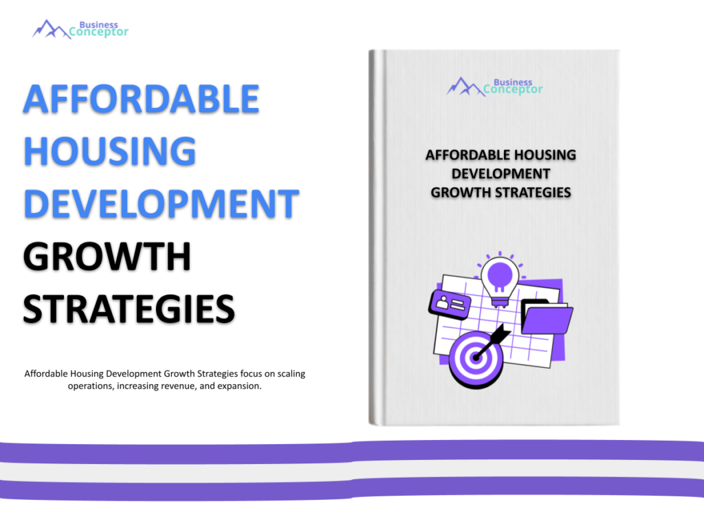 Cover GROWTH STRATEGIES AND SCALINGS for Affordable Housing Development