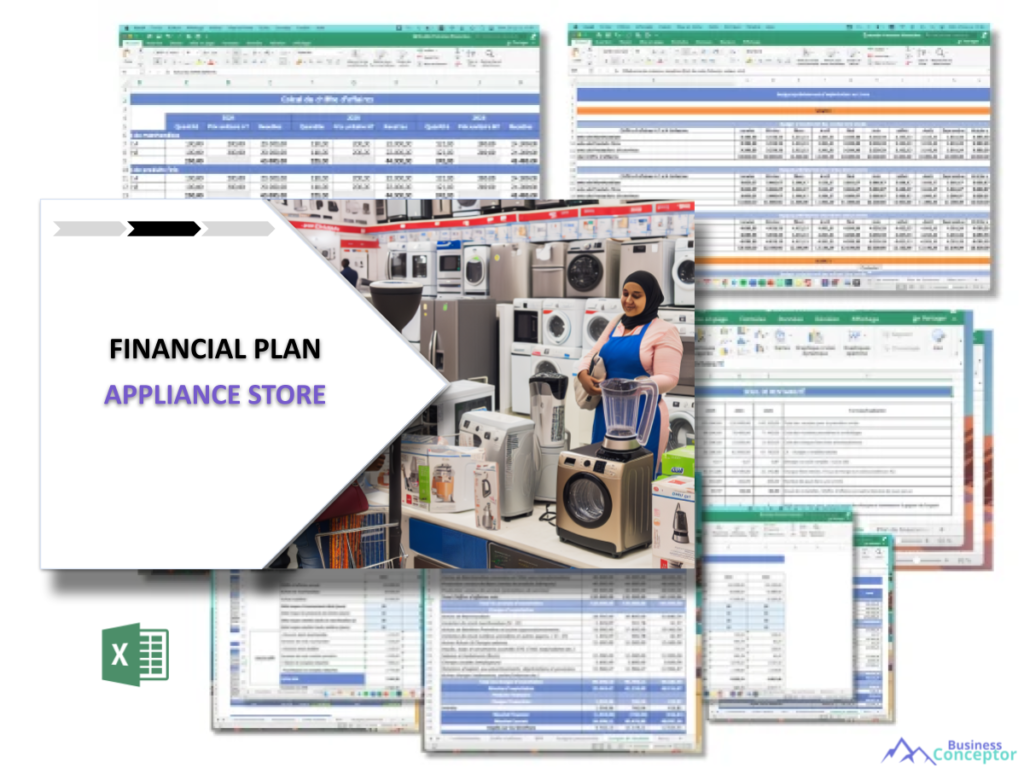 Cover Financial plan for Appliance Store