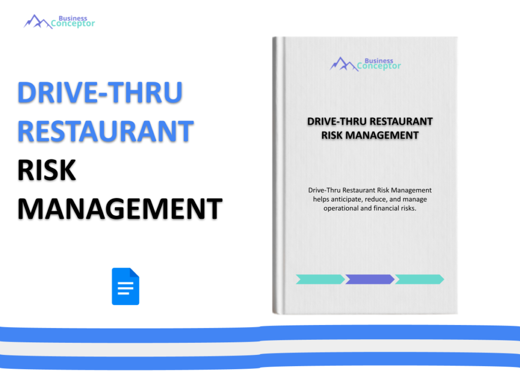 Cover RISK MANAGEMENT for Drive-Thru Restaurant
