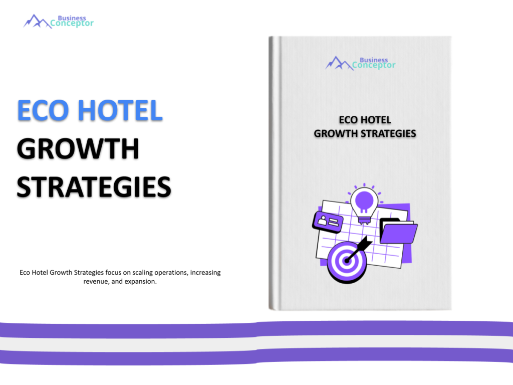 Cover GROWTH STRATEGIES AND SCALINGS for Eco Hotel