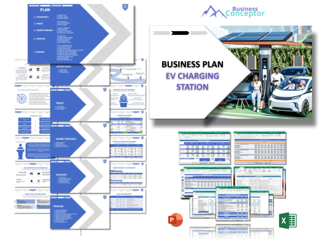 Cover Business plan for Ev Charging Station