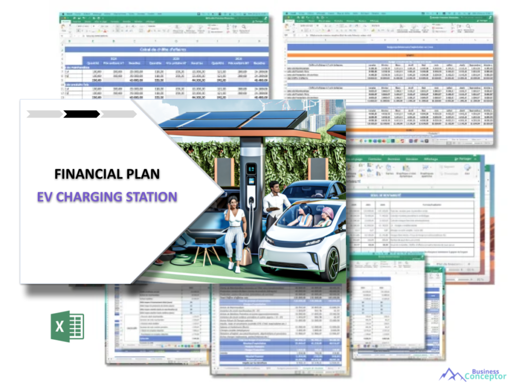 Cover Financial plan for Ev Charging Station