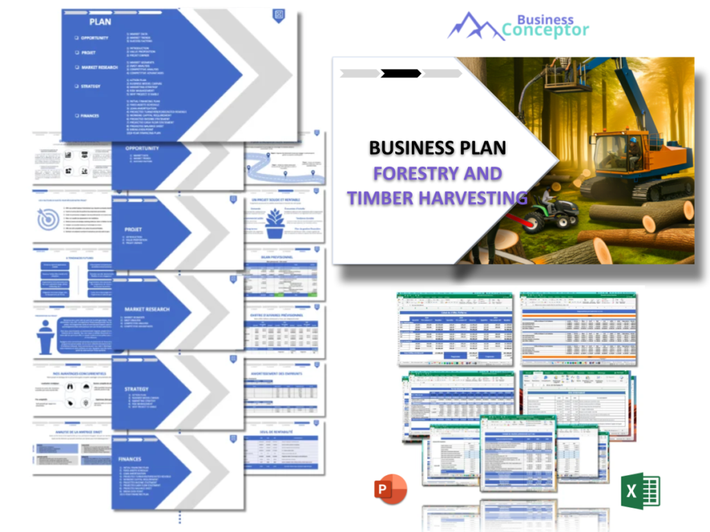 Cover Business plan for Forestry And Timber Harvesting