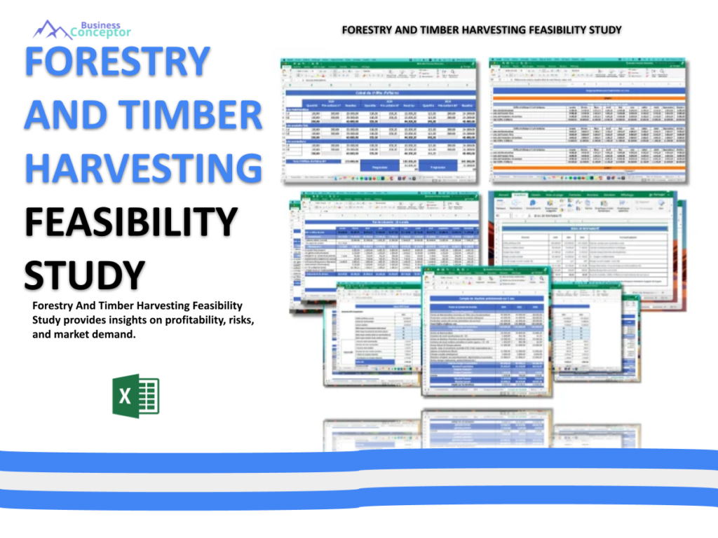 Cover FEASIBILITY STUDY for Forestry And Timber Harvesting