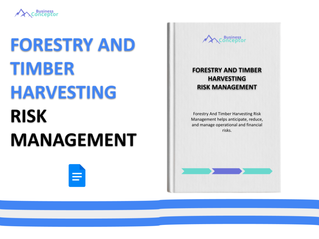 Cover RISK MANAGEMENT for Forestry And Timber Harvesting