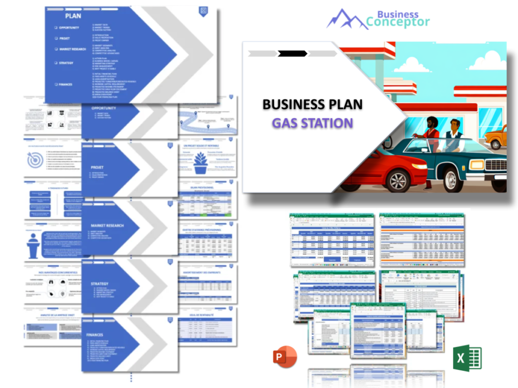 Cover Business plan for Gas Station