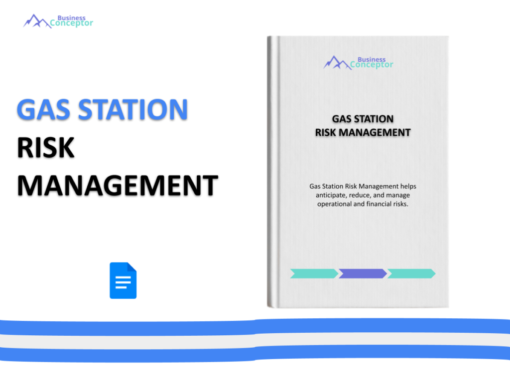 Cover RISK MANAGEMENT for Gas Station