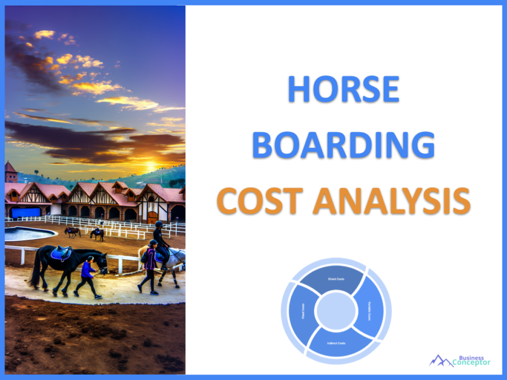 Cover COST ANALYSIS for Horse Boarding